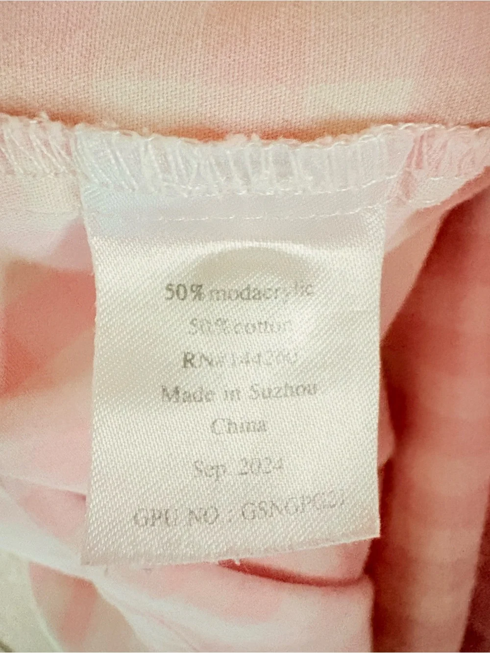 Petite Plume Pink White Striped Ruffle Nightgown Dress Size 10